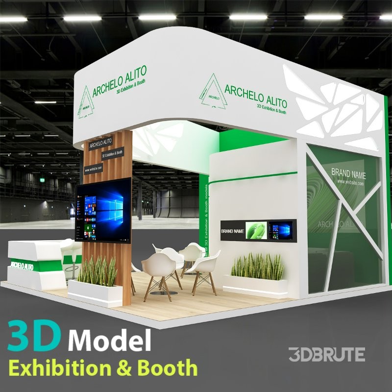 3d booth stall Image 3
