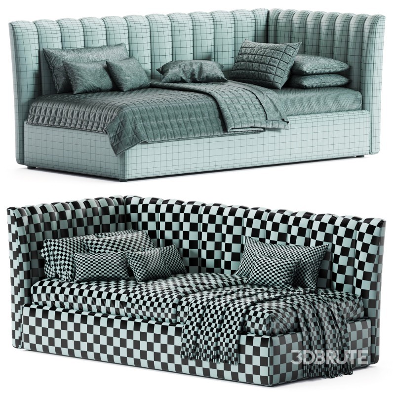 Corner bed PHOENIX by Mamoony Image 6