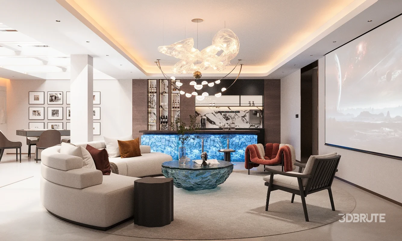 modern living room Image 1