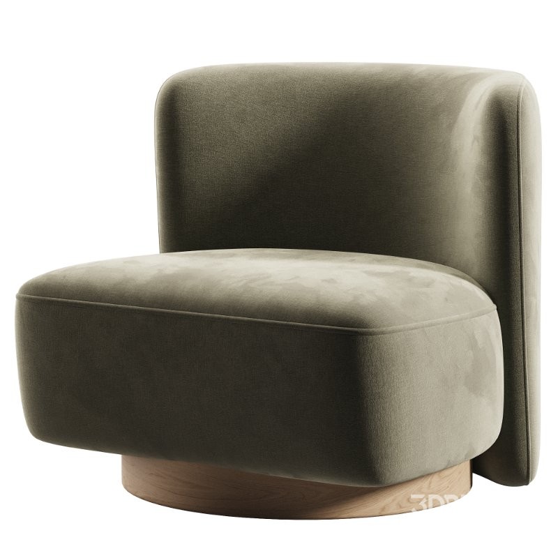 Dorian Swivel Lounge Chair Image 3