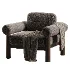 Maxton Chair in Grey Marl Pax Boucle - Thumbnail 5