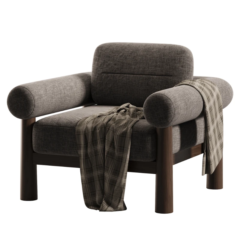 Maxton Chair in Grey Marl Pax Boucle Image 5