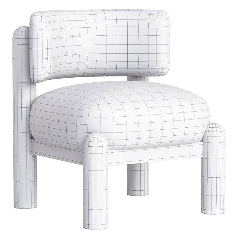 Shearling Accent Chair Image 3