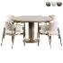 Alba Upholstered Chair and Table Coco - Thumbnail 1