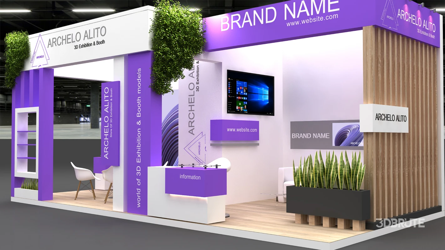 minimal exhibition tradeshow Image 4