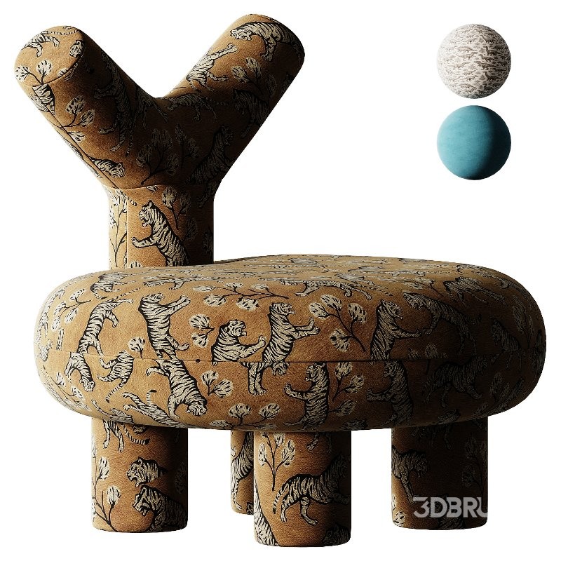 Armless Parsons Chair Image 1