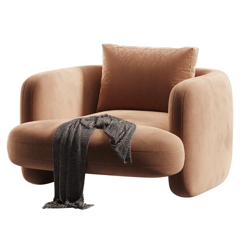 Caracole Overlap Dark Taupe Chair Image 4