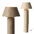 Paper Mache Traditional Floor Lamp By Wayfair - Thumbnail 1