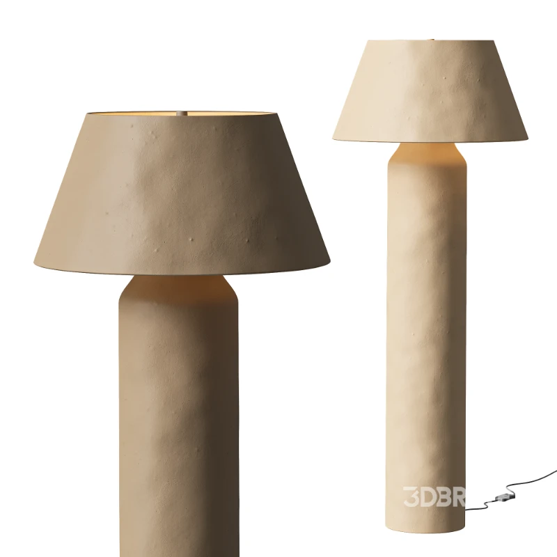 Paper Mache Traditional Floor Lamp By Wayfair Image 1