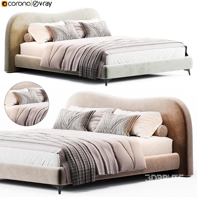 Aurore Bodema Bed by Miliashop Image 1