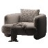 Caracole Overlap Dark Taupe Chair - Thumbnail 5