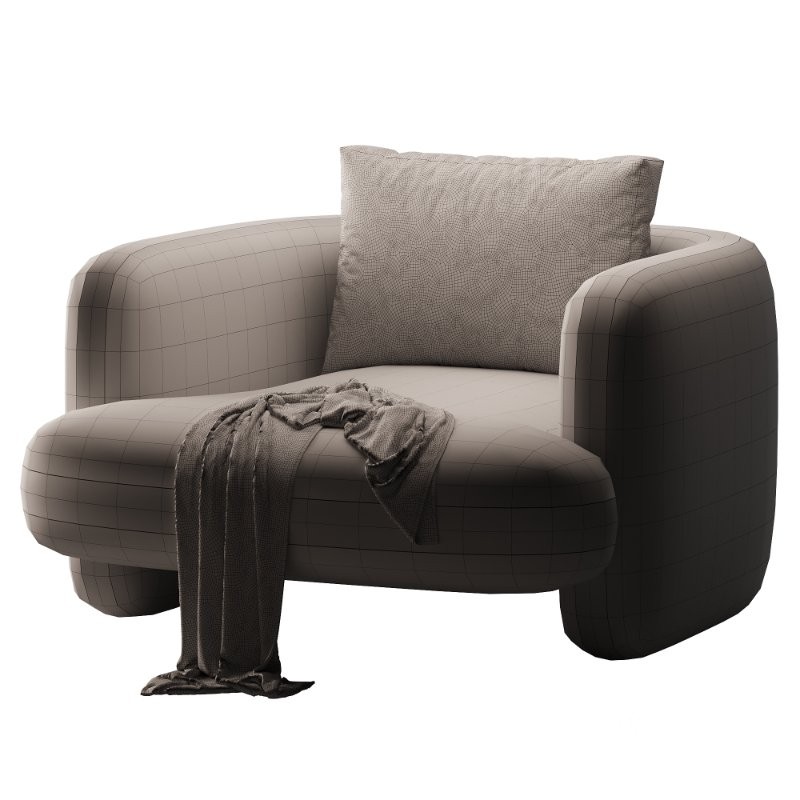Caracole Overlap Dark Taupe Chair Image 5