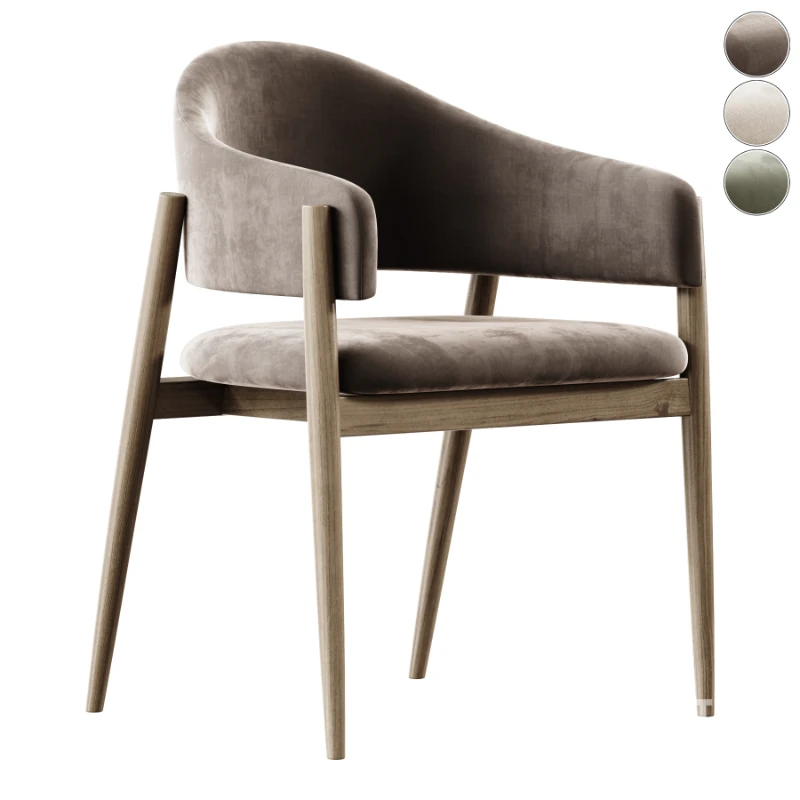 Alba Upholstered Chair Image 3