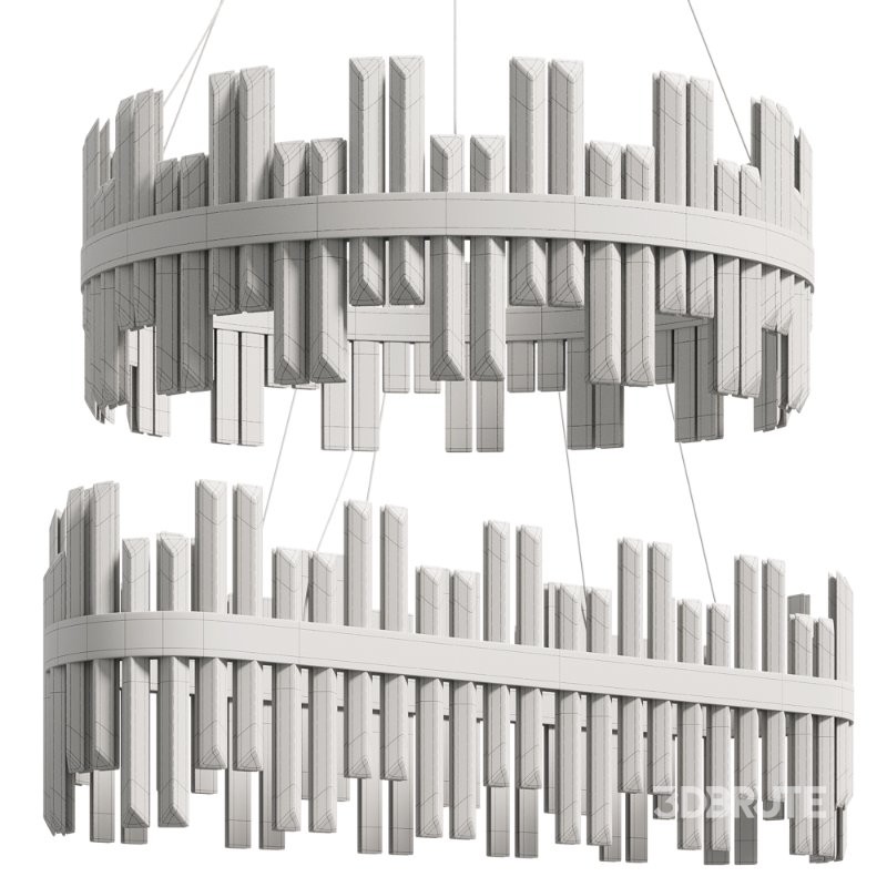 Arte Milano Venezia chandelier 312033 L800 BS, D800 BS Image 2