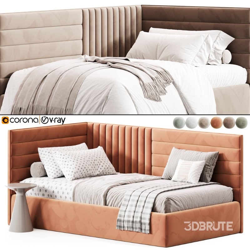 Corner bed Judy kids Image 2