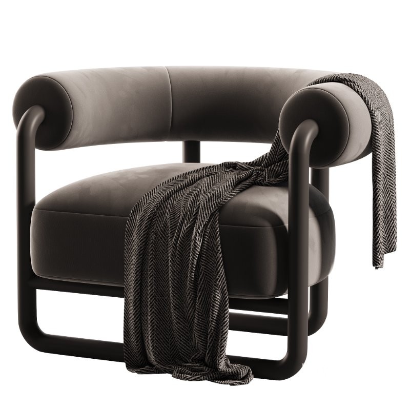 Metallic Accent Chair Image 4