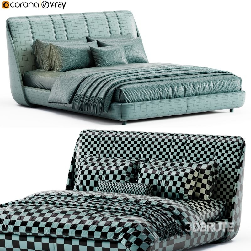 Blues Turri Bed Image 5