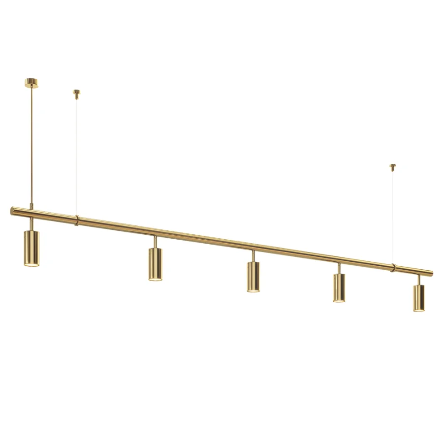 Long John Pendant with Uplight Image 1