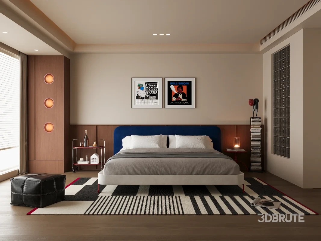 Modern bedroom Image 1