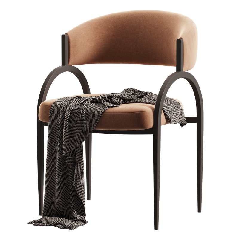 Natural Linen Chair Image 4