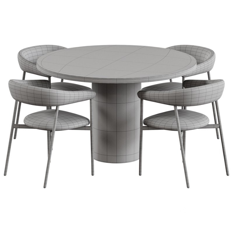 Toko Chair and Round Dining Table Image 3