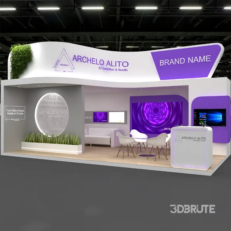 stall booth stand Image 1