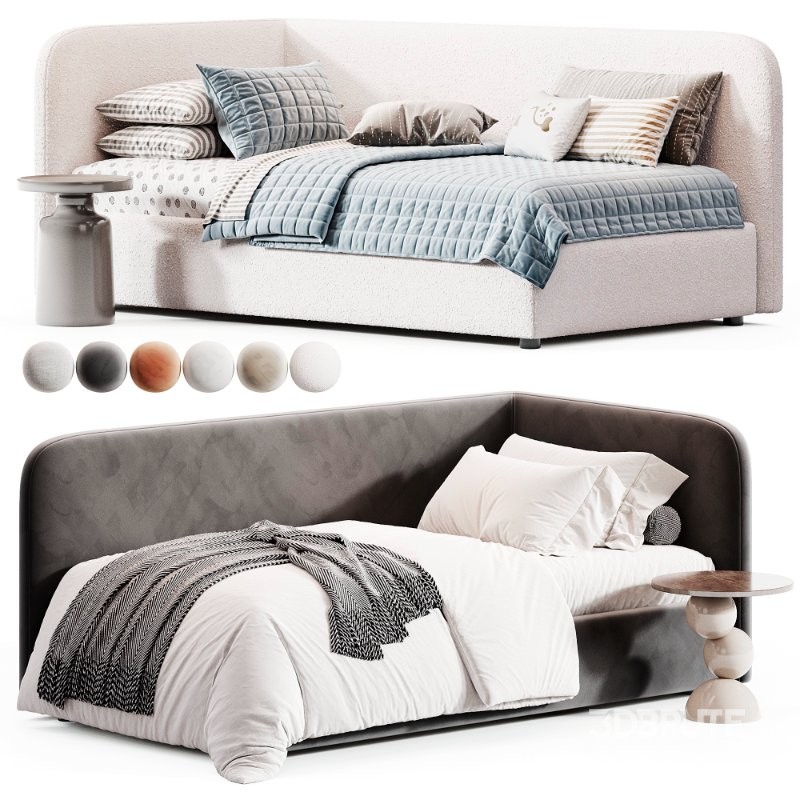 Children’s soft sofa bed Erica Image 6