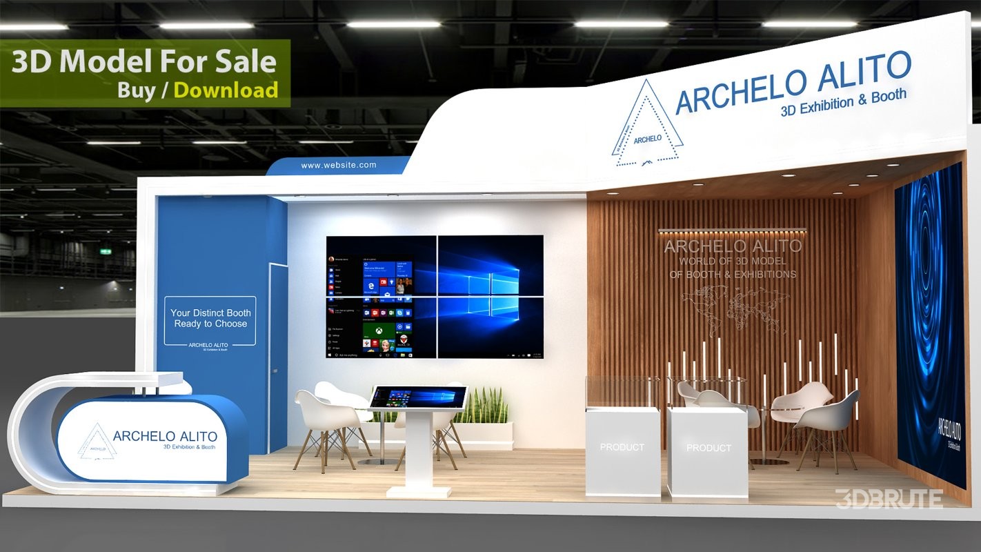 3d stand booth Image 2