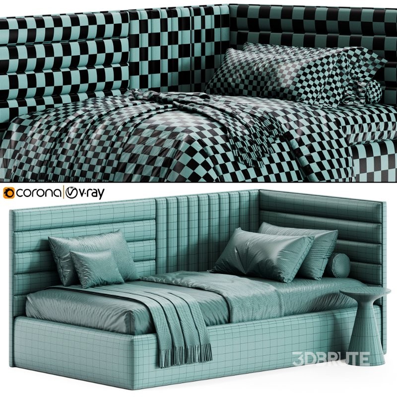 Corner bed Judy kids Image 4