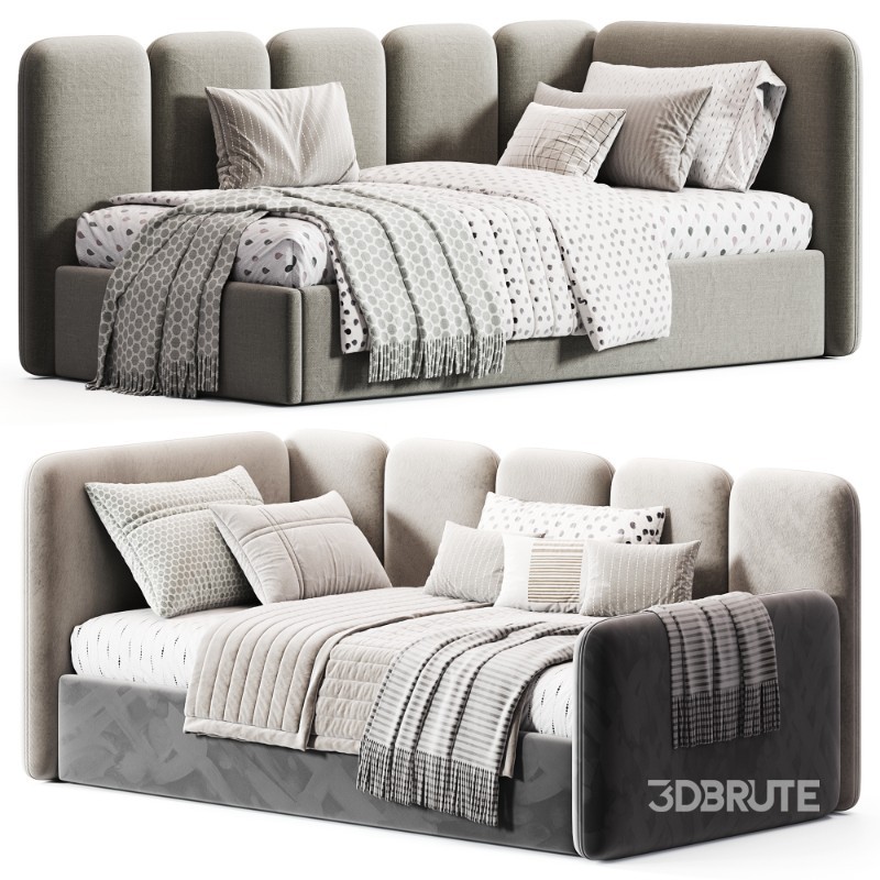 Corner bed LORI by Mamoony Image 4