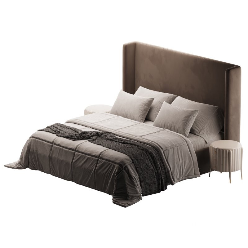 Arden Upholstered King Storage Bed Image 4