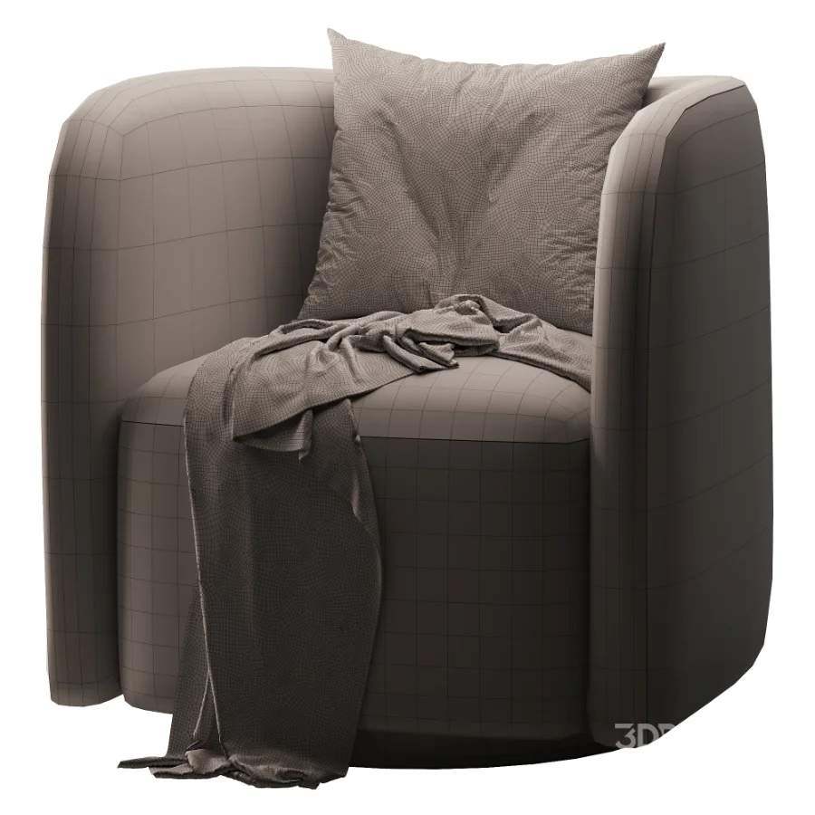 Swivel Lounge Chair Image 7