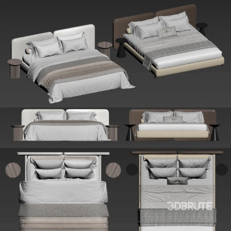 Tatlin Bed by Minotti Image 4