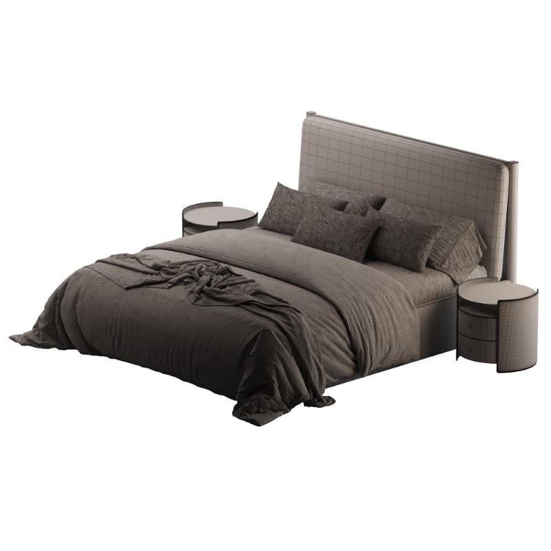 Casa White Oak Wood King Storage Bed Image 5