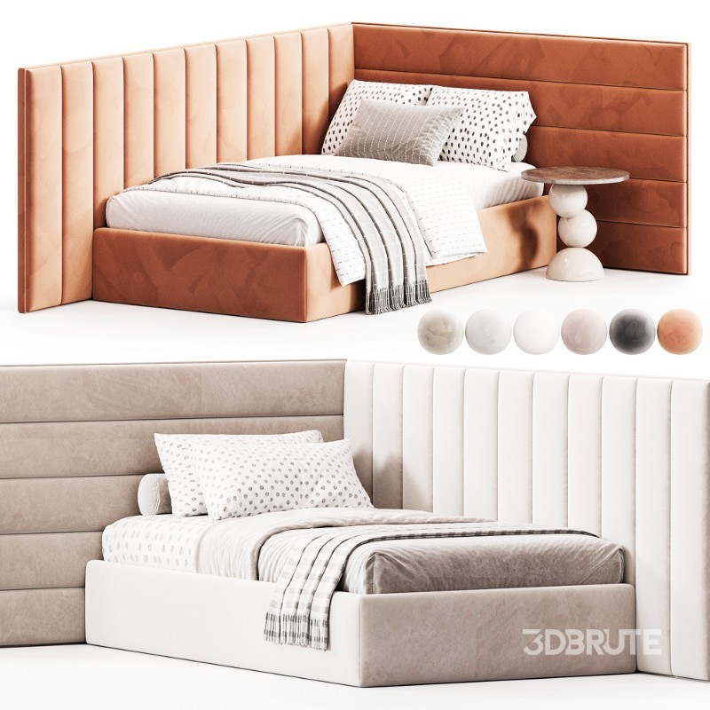 Corner bed Bonpari kids By Sensorsleep Image 2