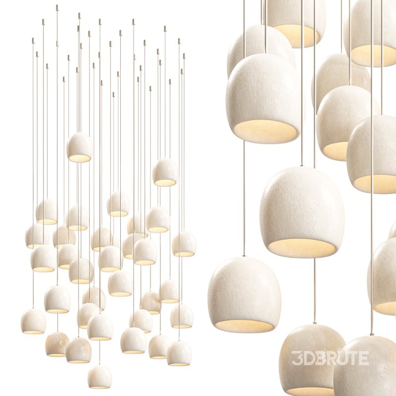 Arica Round Chandelier Image 3