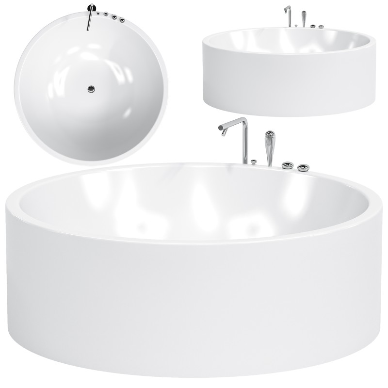 VitrA_Istanbul_freestanding_round_bath Image 1