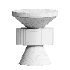 Orven Geometric Accent Table - Thumbnail 2