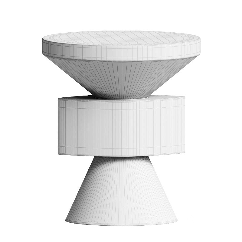 Orven Geometric Accent Table Image 2