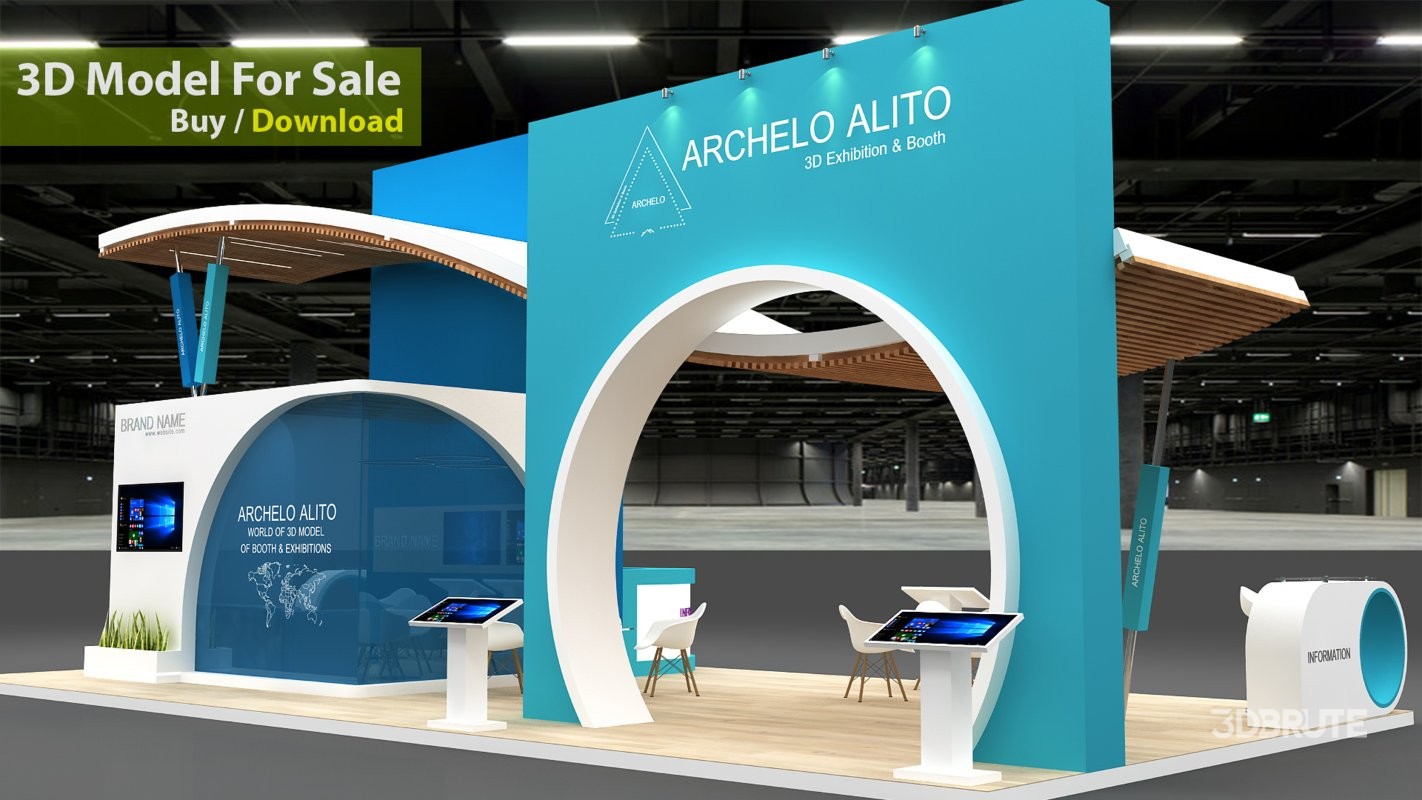 3d stall booth Image 1