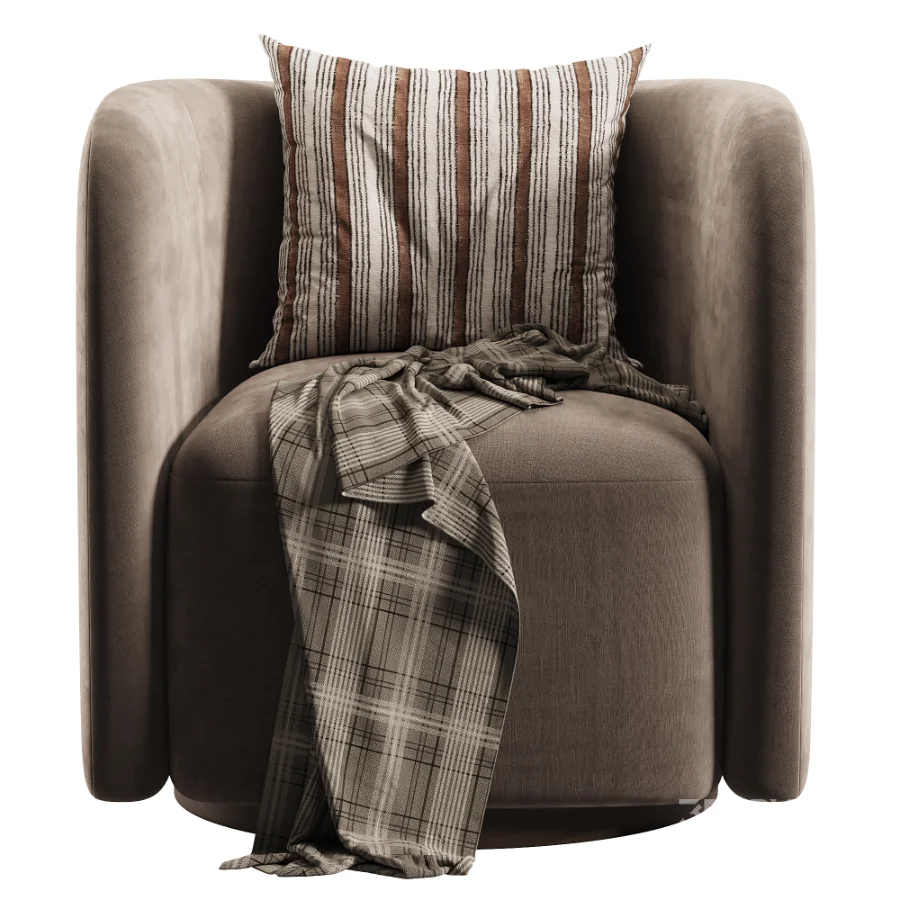 Swivel Lounge Chair Image 2