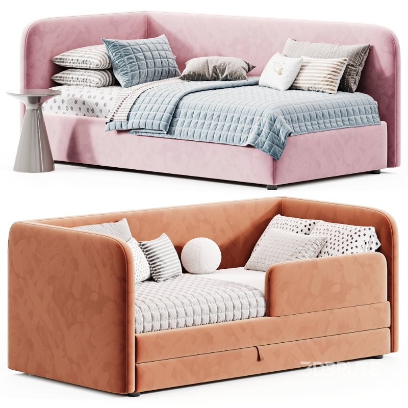 Children’s soft sofa bed Velite Image 4
