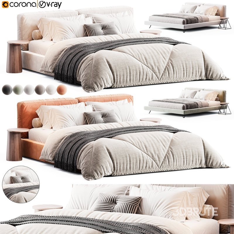 Academy Piuma Twils Bed Image 4