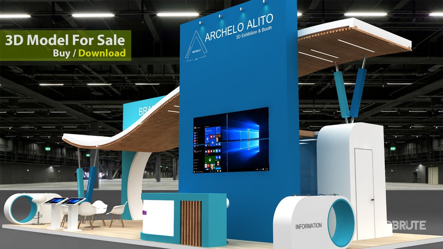 3d stall booth Image 5