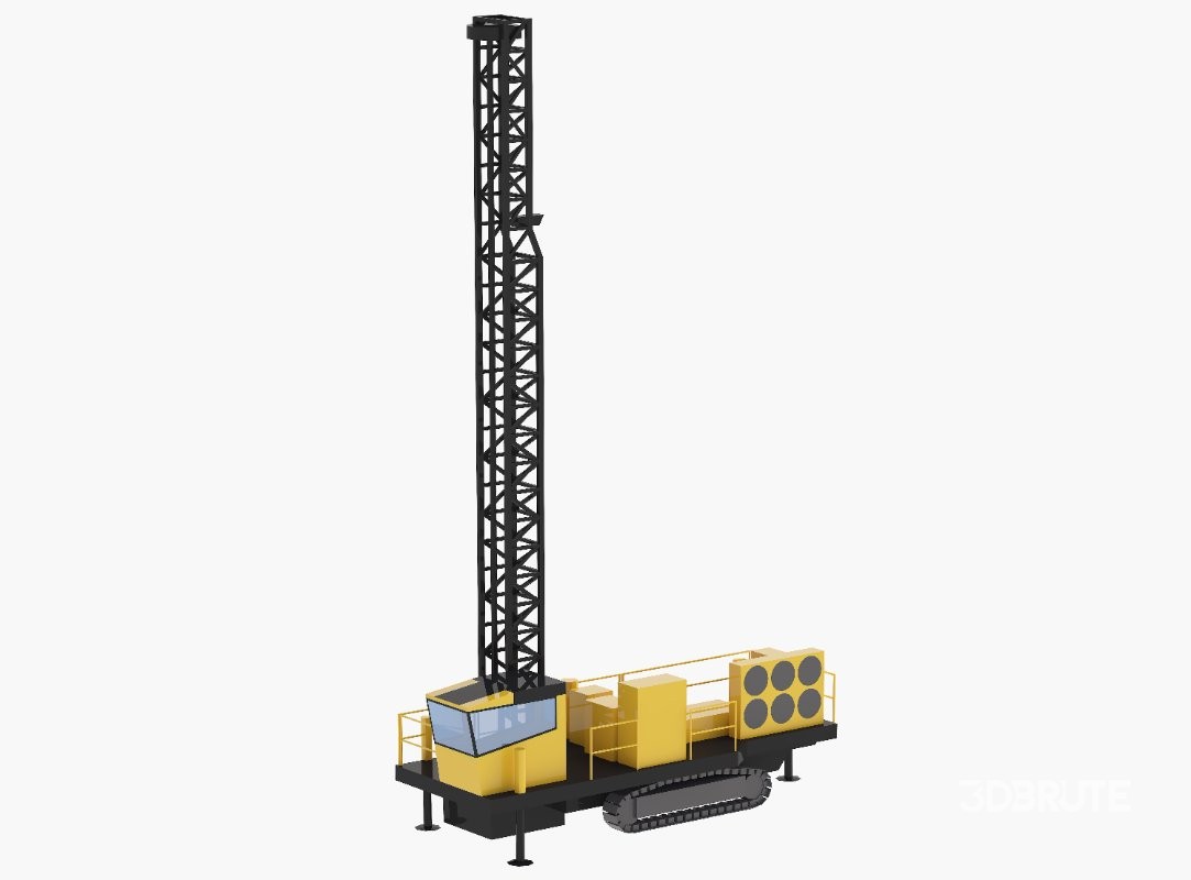 Drill Rig Mining ER Simplified Image 1