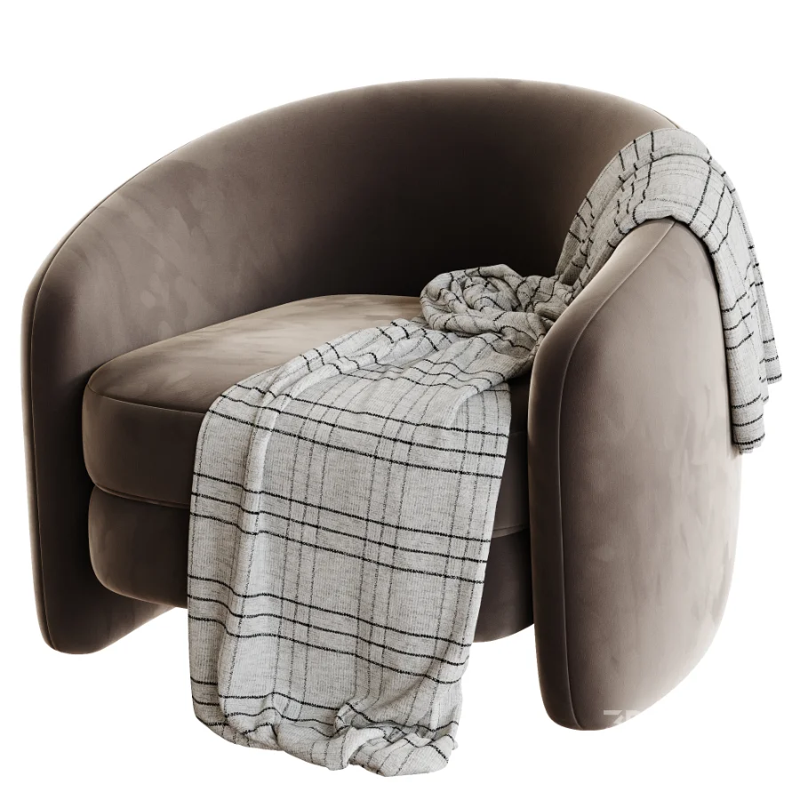 Dakota Shearling Armchair Image 4