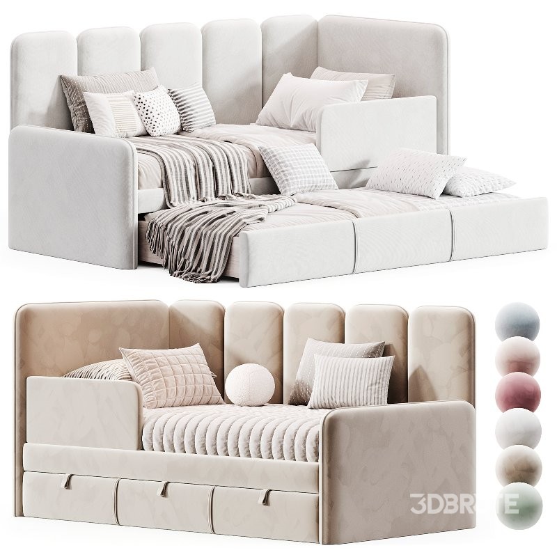 Children’s soft bed “Cloud” Image 1