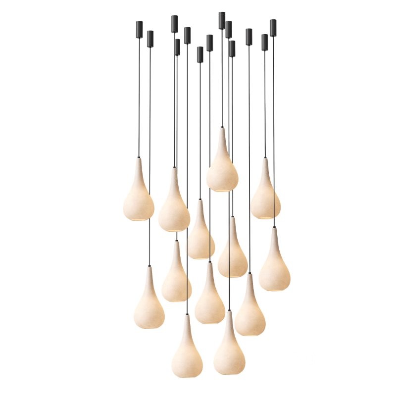 Porcelain Drops Pendant Lamps Image 3