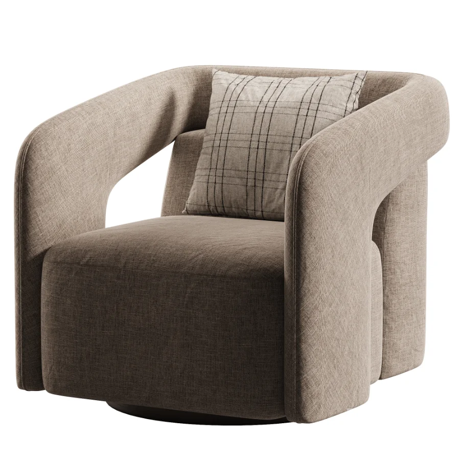 Swivel Lounge Chair Image 4
