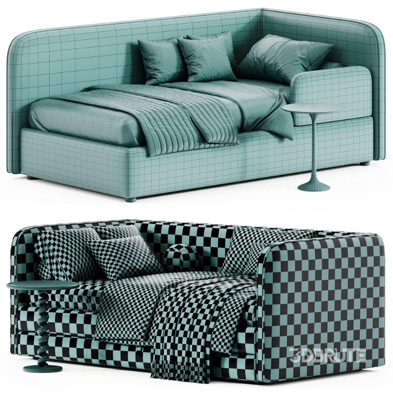 Children’s soft bed Leo Image 5